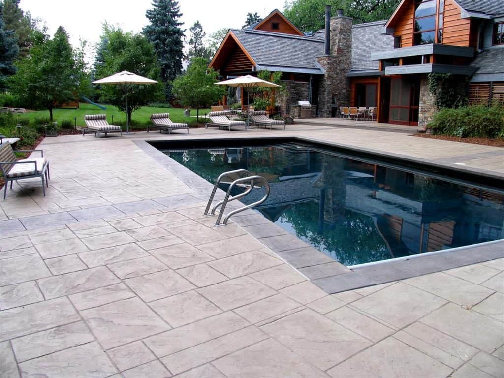 stamped concrete, concrete coating, driveway coatings