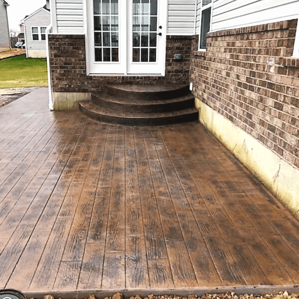 stamped concrete, concrete coating, driveway coatings