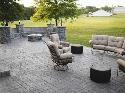 stamped concrete, concrete coating, driveway coatings