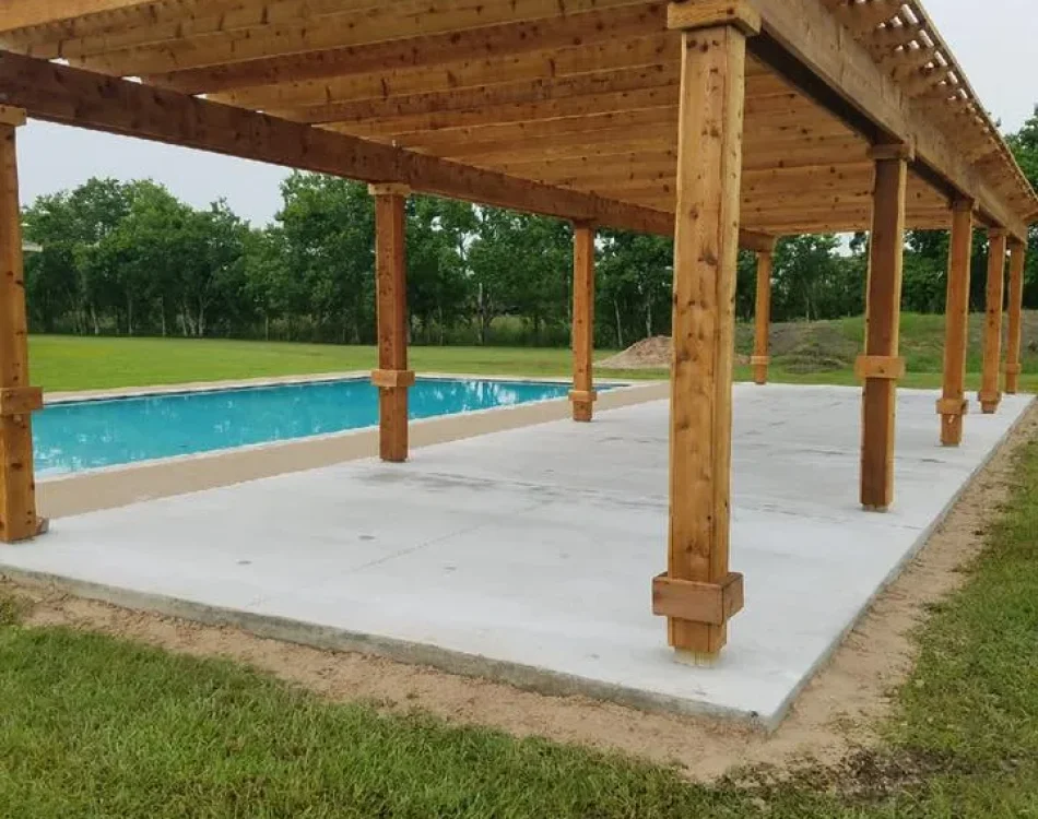 outdoor construction, pergola, gazebos, outdoor fireplaces, outdoor furniture